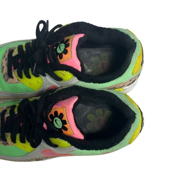 Nike Air Max 90 LX Illusion Dancefloor Green LUX CW3499-300 Women’s Size 8.5 - Picture 6 of 10